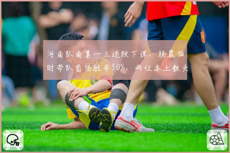 河南队南基一三连败下课，杨晨临时带队首场胜率50%，两位本土教头执教差异解析