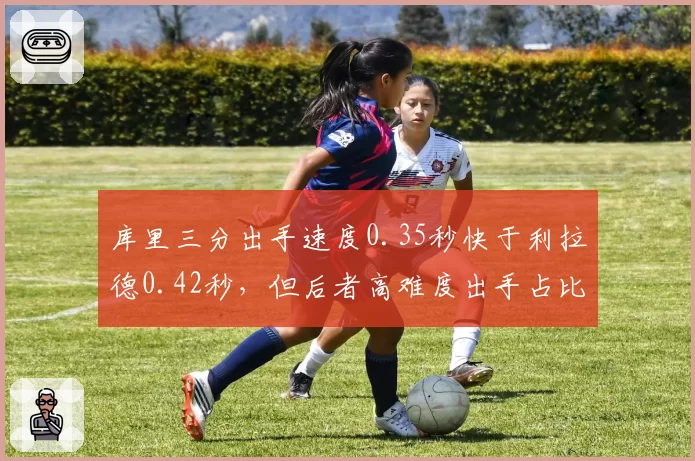 库里三分出手速度0.35秒快于利拉德0.42秒,但后者高难度出手占比超35%